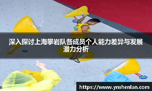 深入探讨上海攀岩队各成员个人能力差异与发展潜力分析